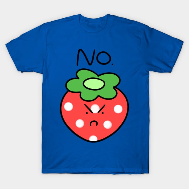 No Strawberry T-Shirt by saradaboru